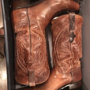 Lucchese cowboy boots size 10 1/2 D used a handful of times. Great boots